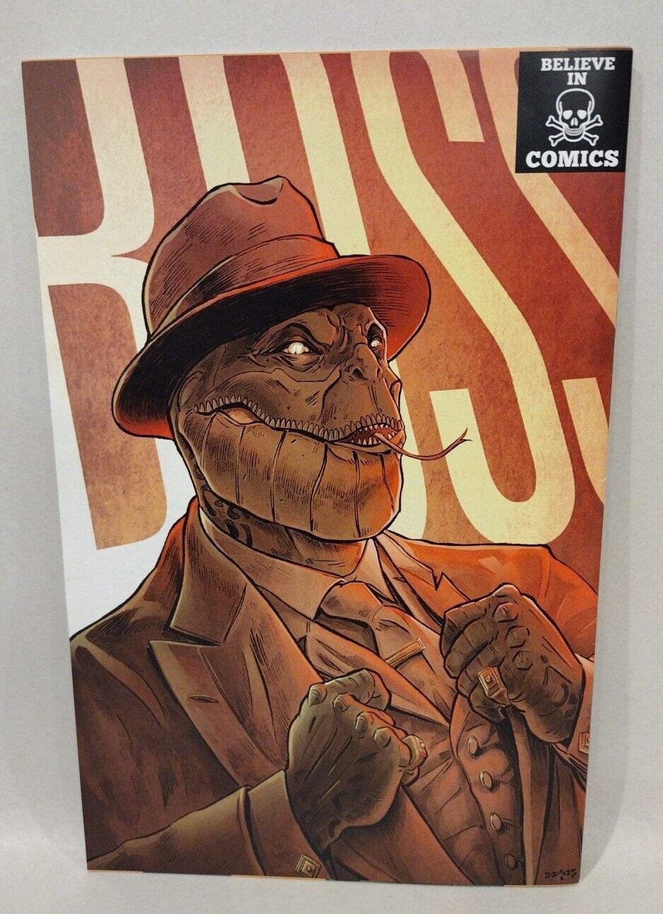 Boss Snake Cold Blood Cold Streets (2013) One Shot Comic Signed Virgin Variant