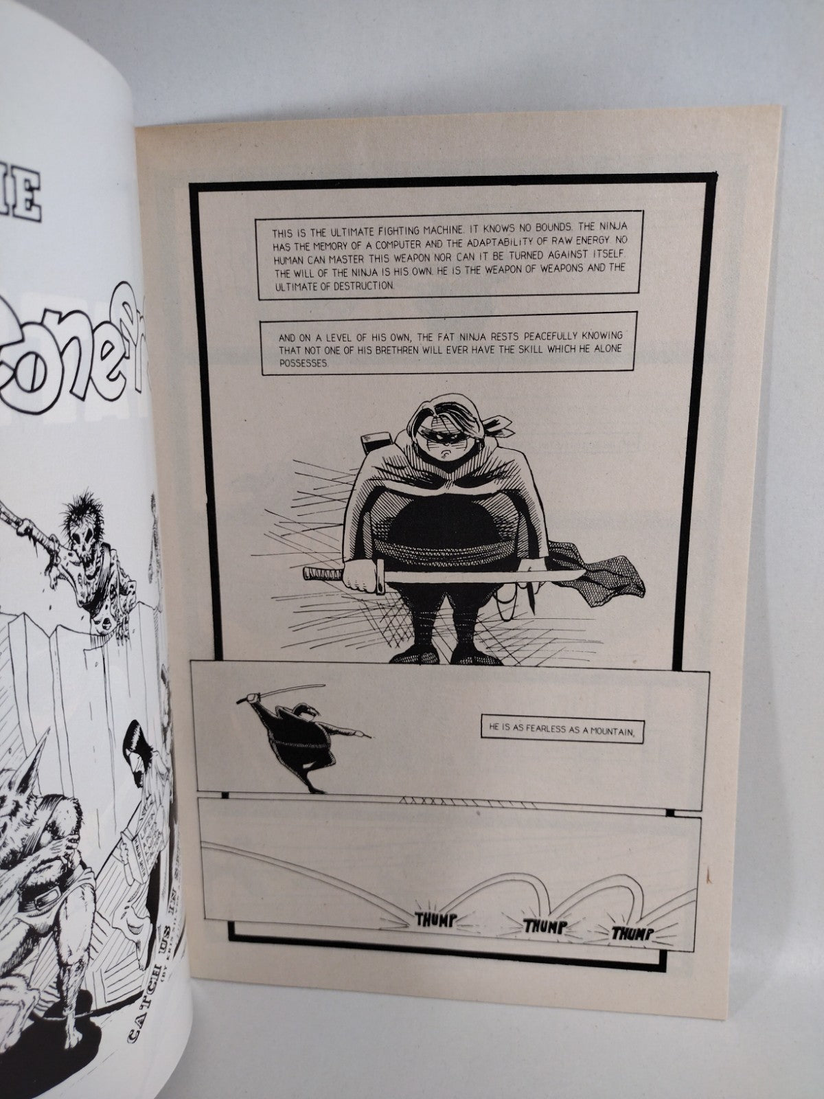 Fat Ninja (1986) Complete Silverwolf Comic Set #1 2 3 4 5 Gary Amaro VG-VF