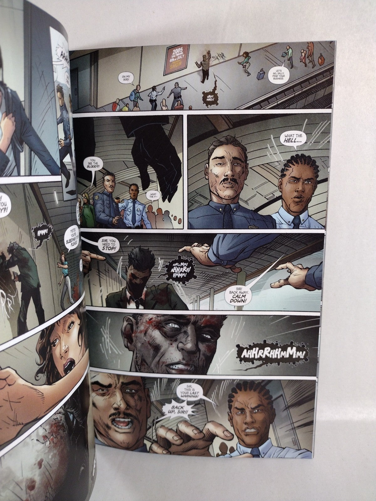 Almost Dead #1 (2023) Ablaze Blank Cover Variant Comic Ryan Benjamin NM