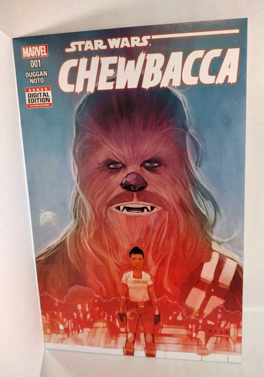Star Wars Chewbacca #1 (2015) Marvel Blank Sketch Variant Cover Comic New NM