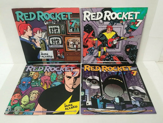 RED ROCKET 7 (1997) Comic Album Magazine # 3 4 5 7 Dark Horse Mike Allred