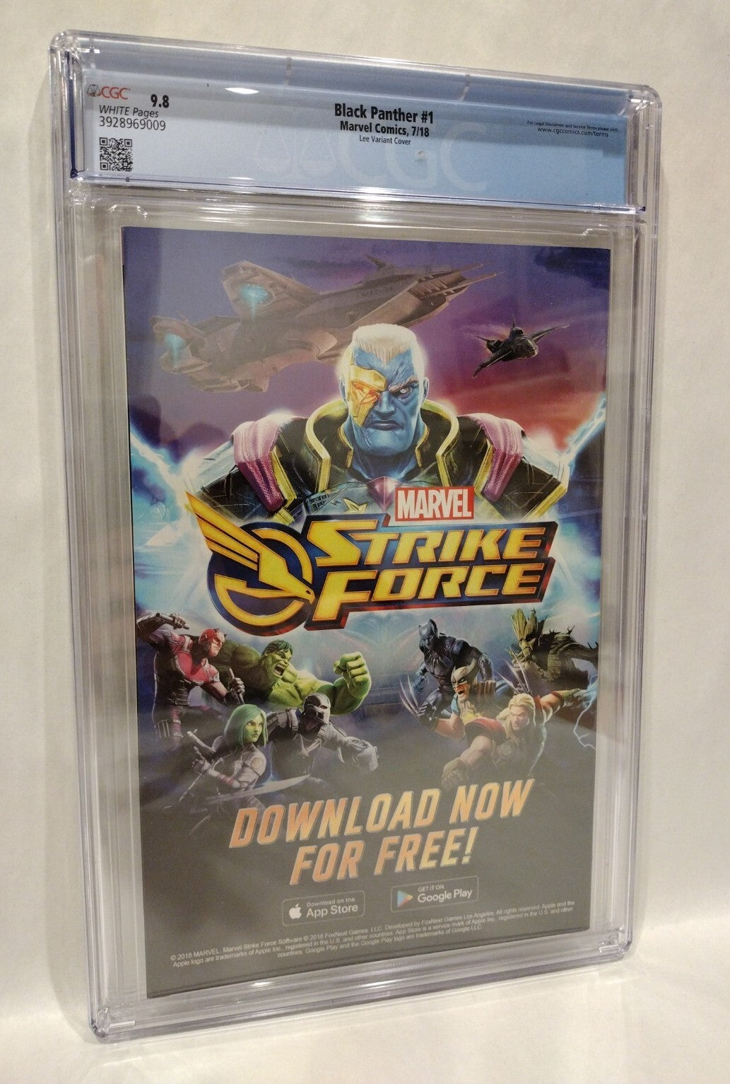 Black Panther 1 (2018) 1:25 InHyuk Lee Marvel Comic Variant CGC 9.8 