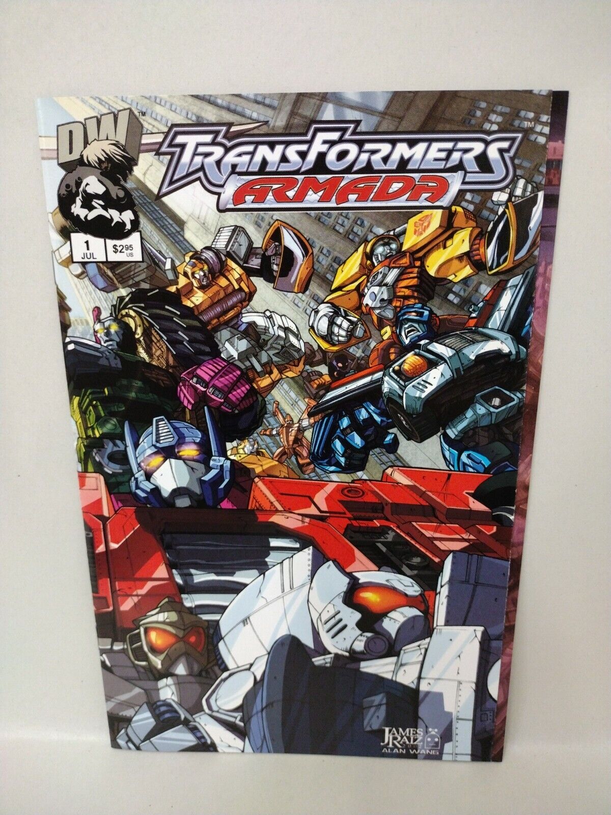 Transformers Armada (2002) Dreamwave Comic Lot Set #1 2 3 PREVIEW +Holo-Foil Var