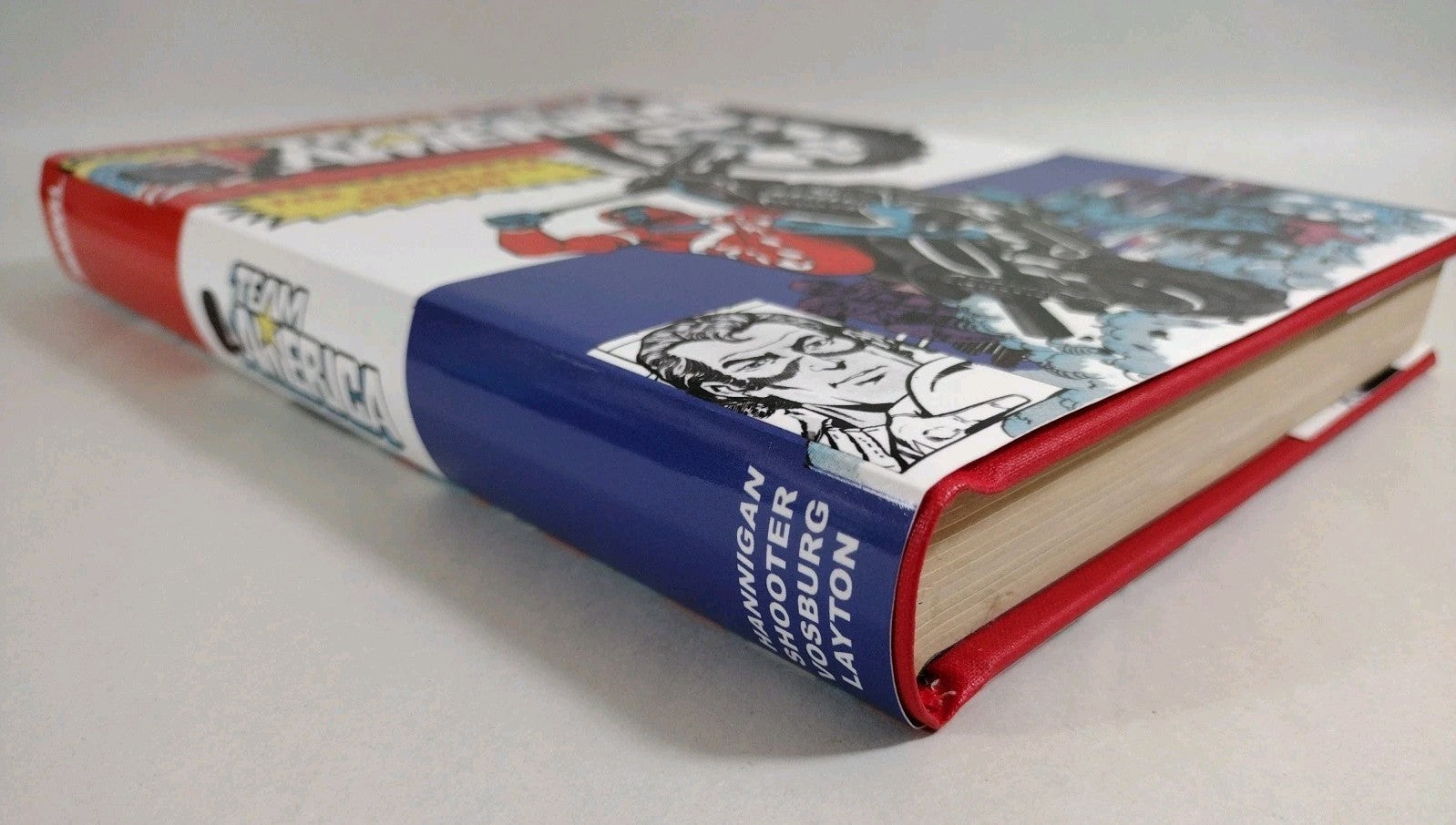 Team America (1982) Marvel Complete Series Custom Bound Comic HC W Dustjacket