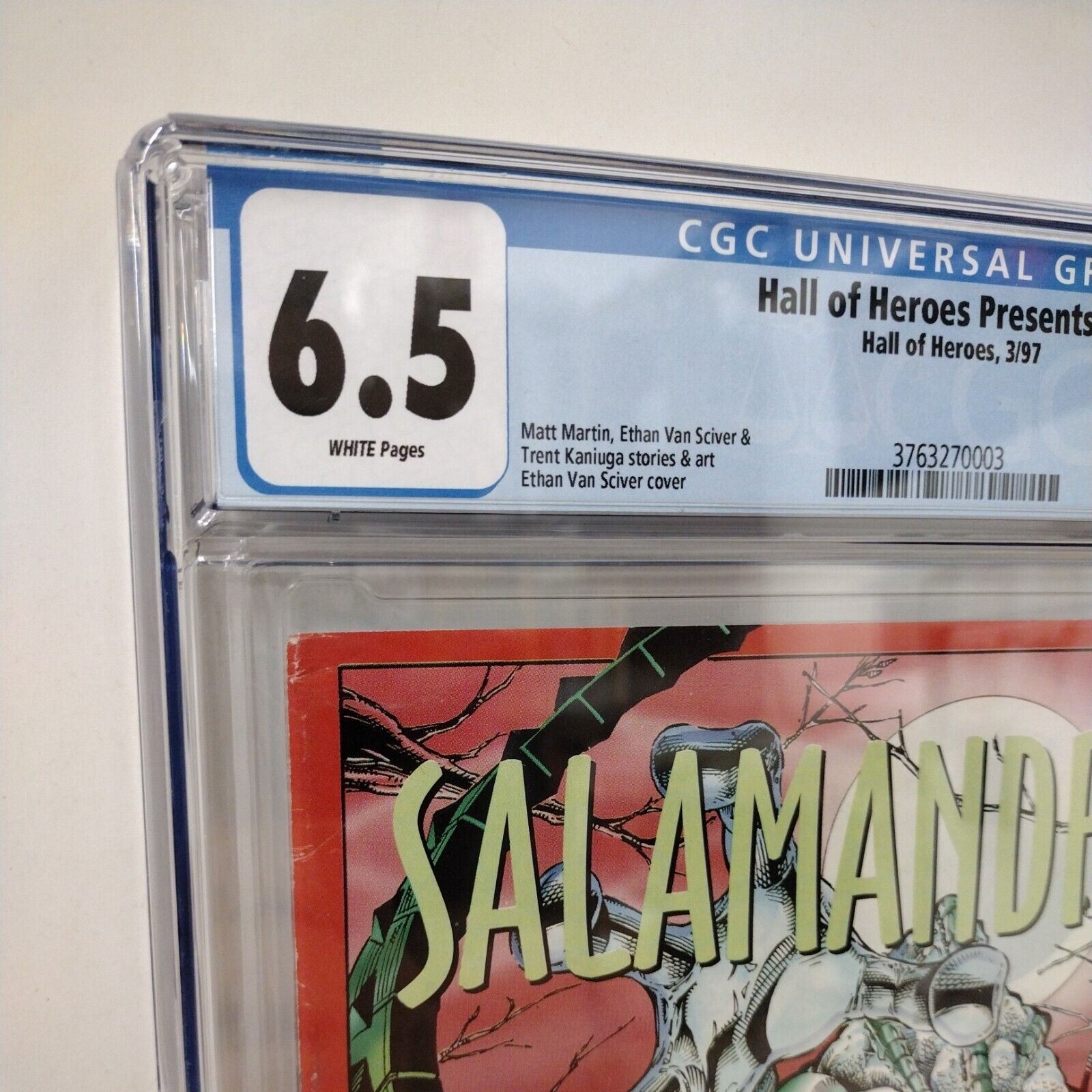 Hall Of Heroes Presents 0 (1997) CGC 6.5 1st Salamandroid Ethan Van Sciver