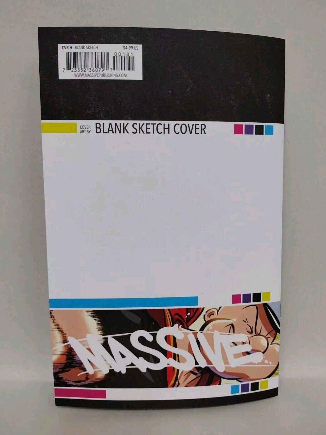 Popeye Eye Lie #1 (2024) Massive Sketch Variant Comic W Original Art