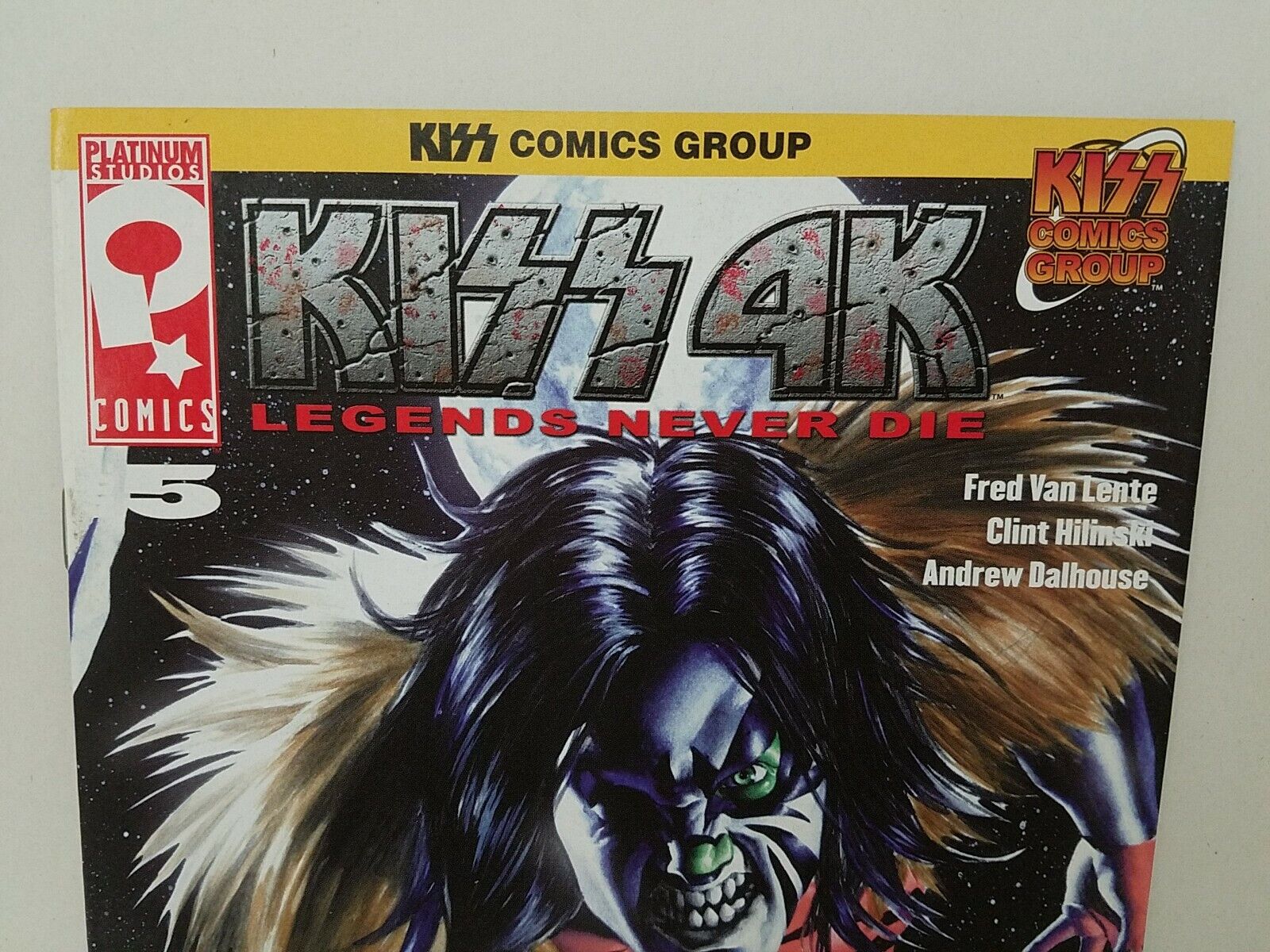 Kiss 4K #5 (2007) Comic Platinum Fred Van Lente FN Kiss Comic Group 