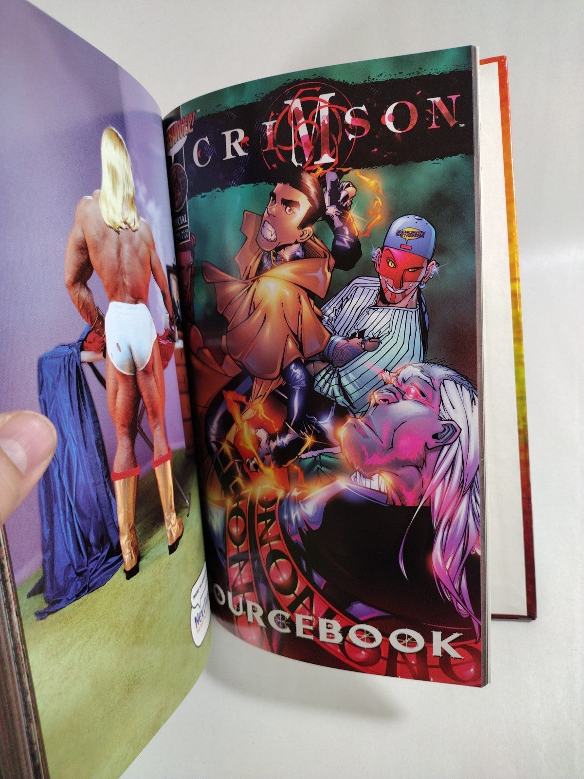 Crimson (1998) Custom Bound Cliffhanger Vampire Comic Omnibus Hardcover ARG