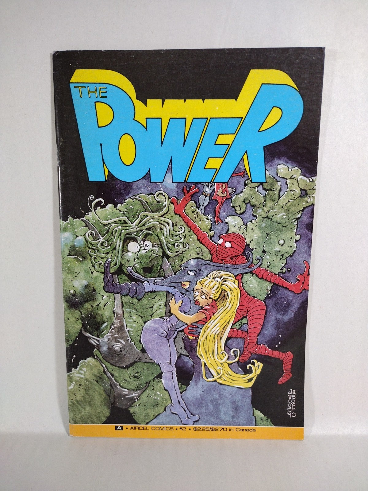 The Power #1 2 3 4 Complete Limited Series Set (1990) Dave Cooper Aircel Comics 