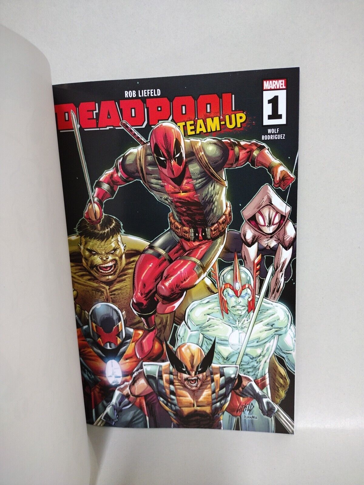 Deadpool Team-Up #1 (2024) Marvel Sketch Variant With Original Dave Castr Art