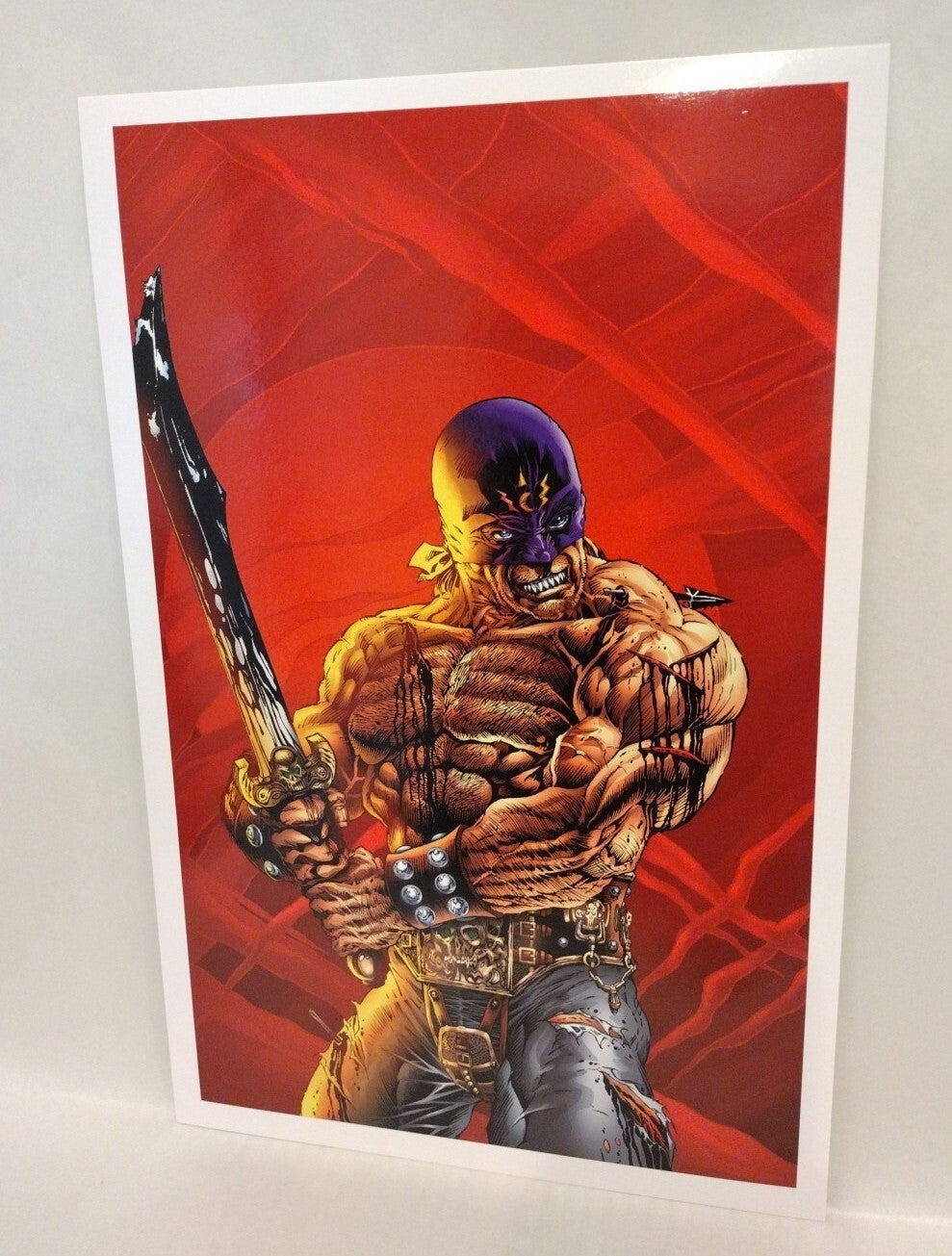 Cuda Age Of Metal & Magick (1999) Tim Vigil Avatar Press 5 Plate Portfolio Set
