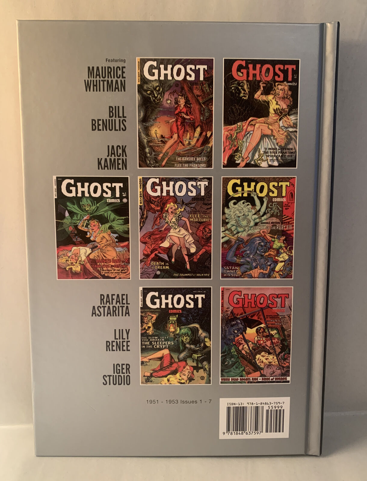 Ghost Comics Vol 1 Hardcover Edition Issues 1-7 Pre Code Classic (Brand NEW)