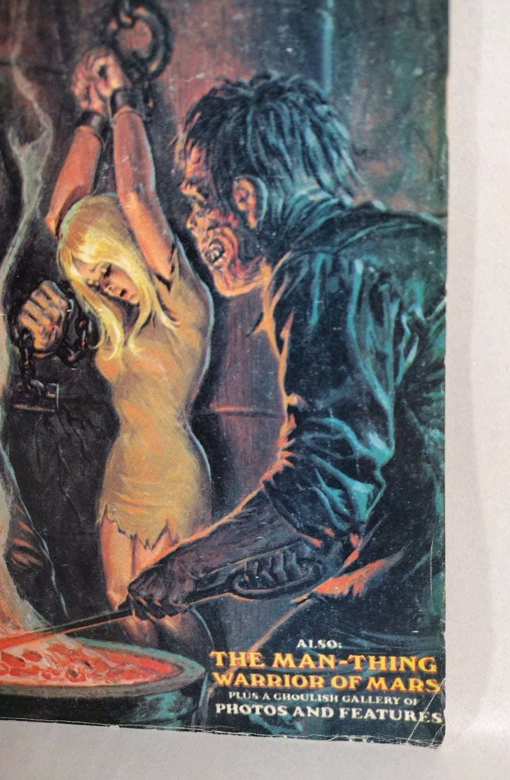 Monsters Unleashed #8 (1974) Marvel Curtis Horror Comic Magazine Man-Thing FN 