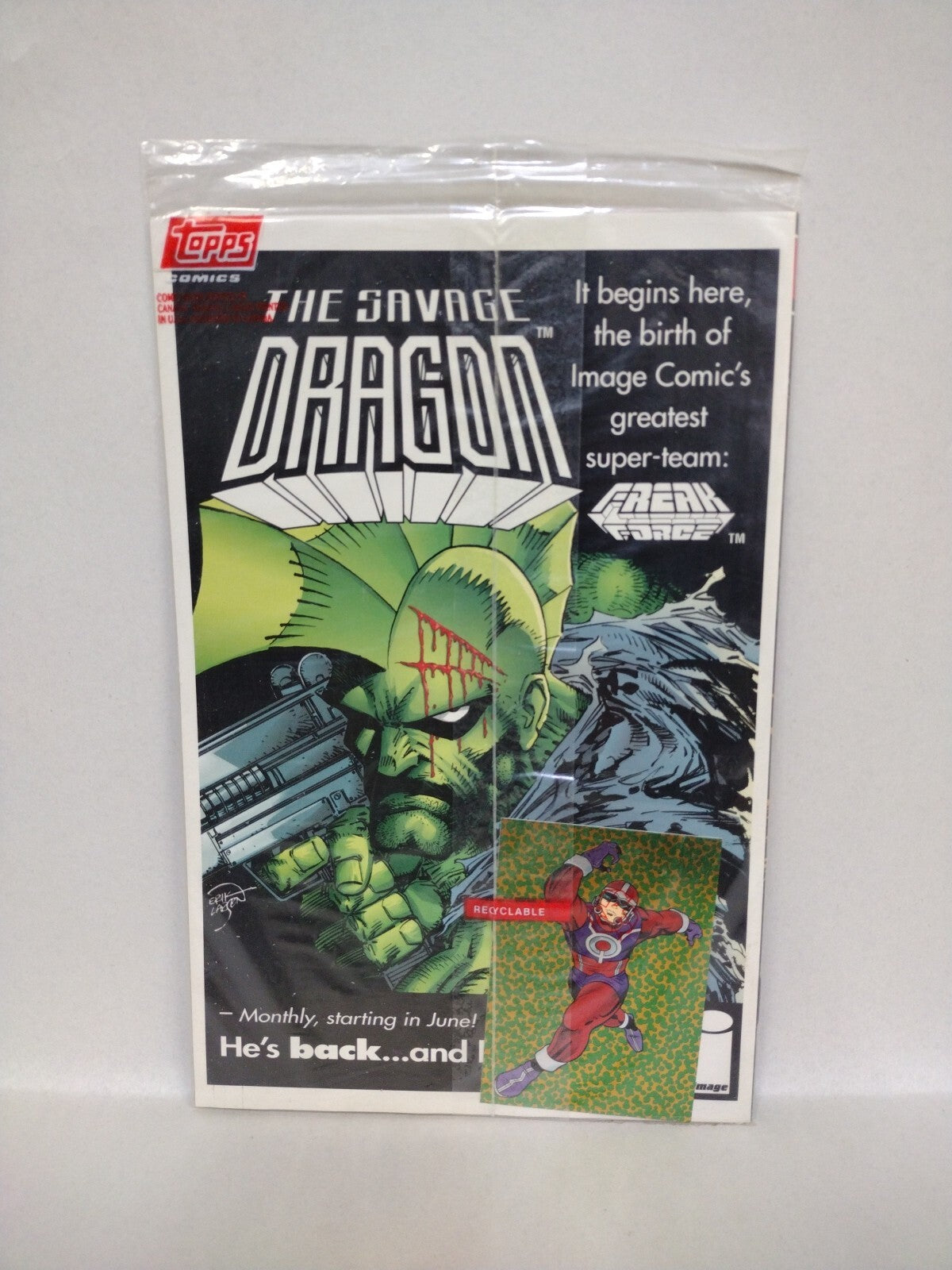 Jack Kirby (1993) Topps Comic Series Bombast Cap Glory+ Set Sealed W Chrome Card