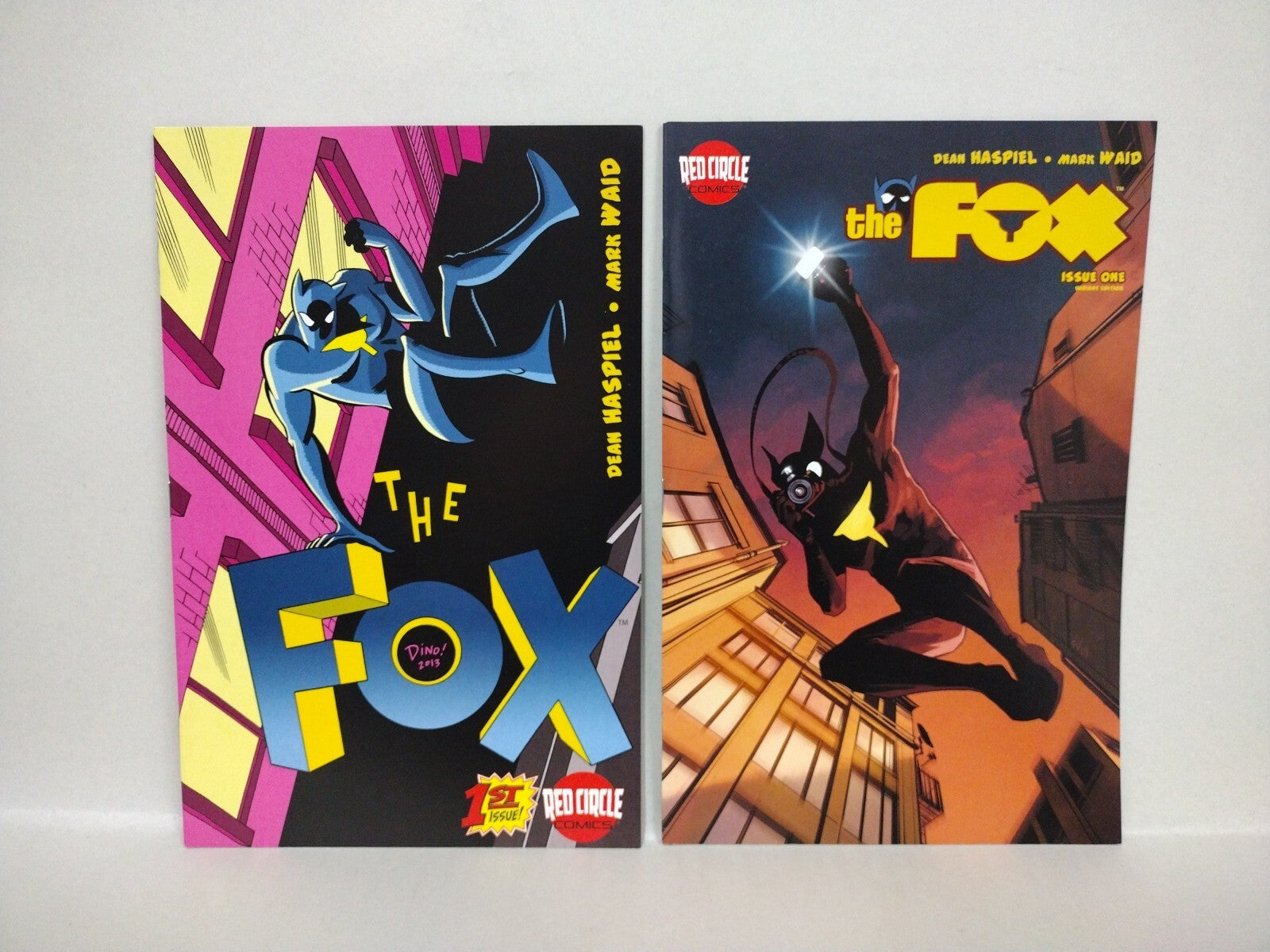 The Fox (2013) Archie Red Circle 13 Comic Lot Set 1 2 3 5 Variant Collection
