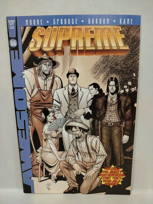 Supreme 55 (1997) Awesome Ent. Comic Alan Moore Chris Sprouse VF-NM