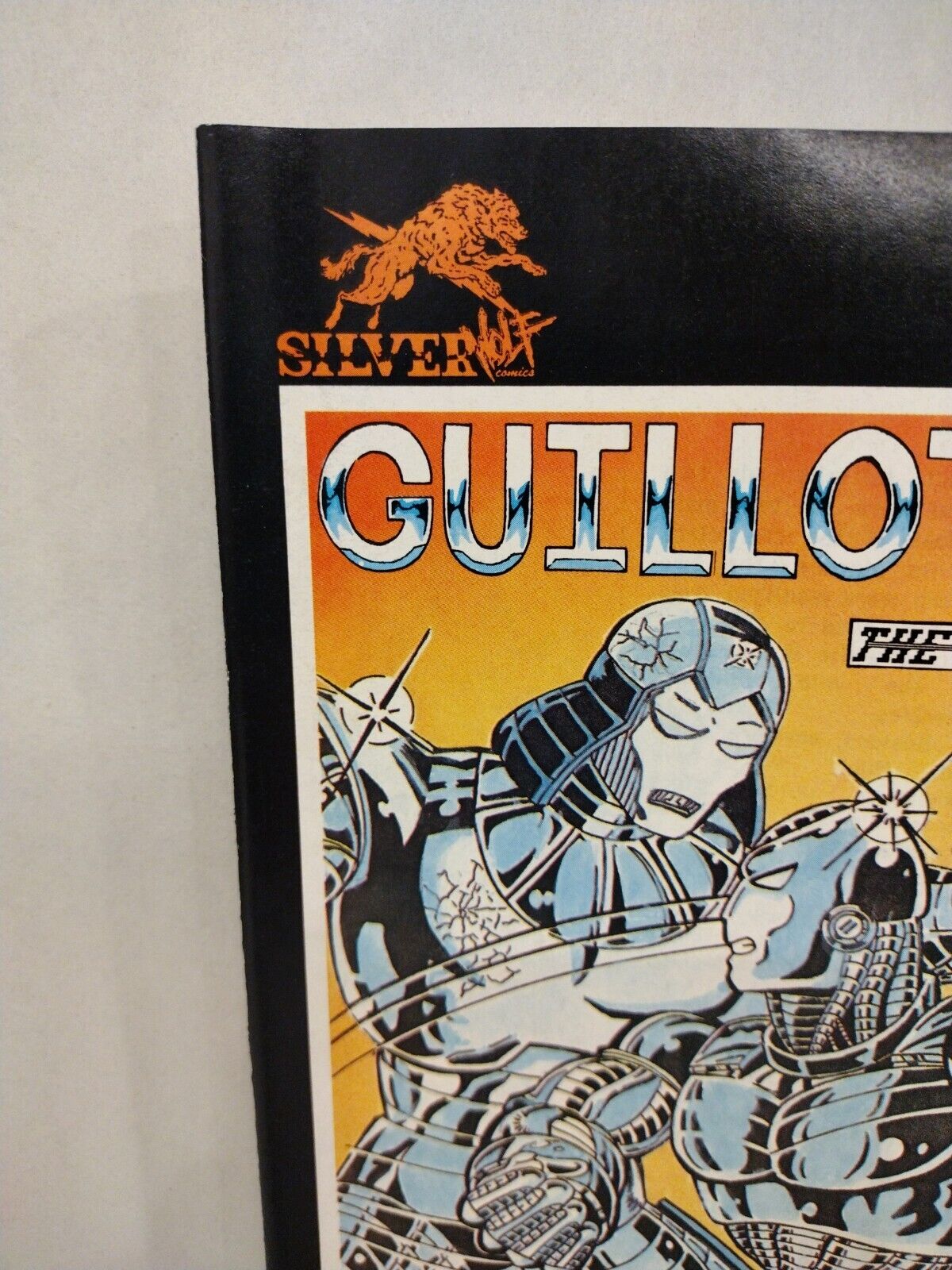 Guillotine #1 (1987) Silverwolf Comic 1st Appearance Robot Ronin Paul B Martin