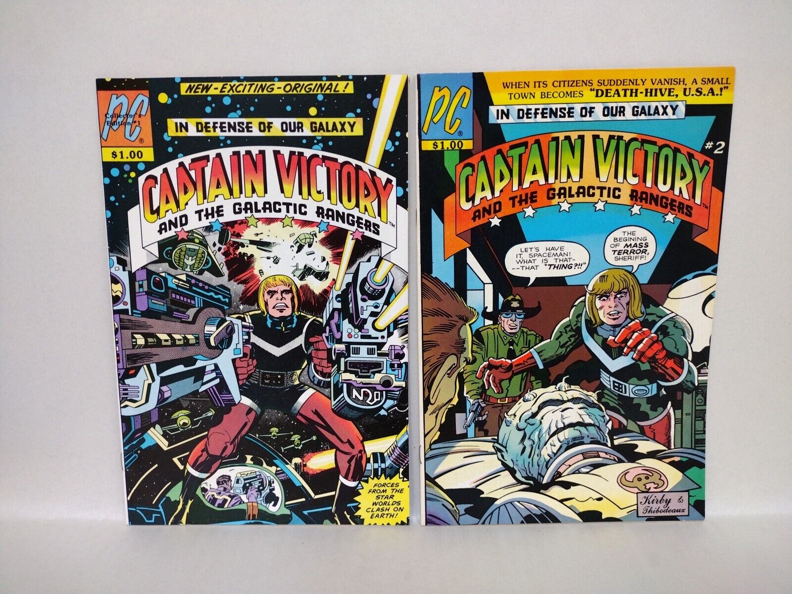 Captain Victory & The Galactic Rangers (1981) PC Comic Lot Set #1-9 Jack Kirby