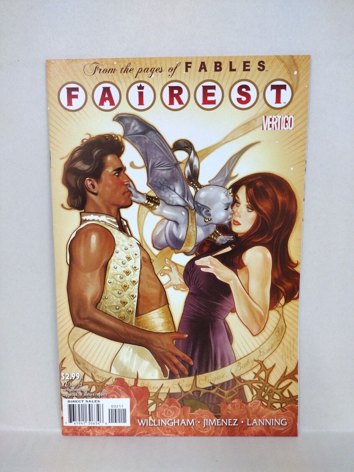 Fables Fairest 2012 Vertigo Comic Lot Set #1 2 3 4 5 6 7 Willingham Jimenez F-VF