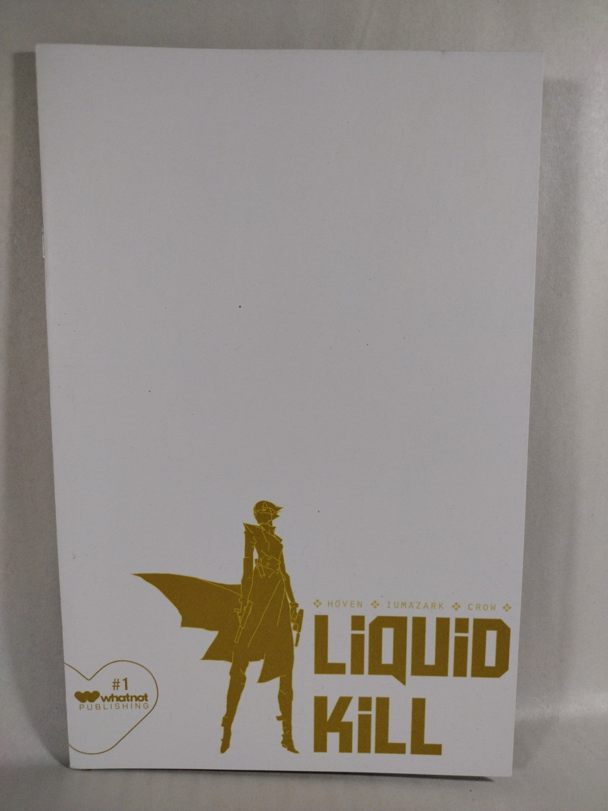 Liquid Kill #1 (2023) Whatnot Blank Sketch Cover Comic New NM