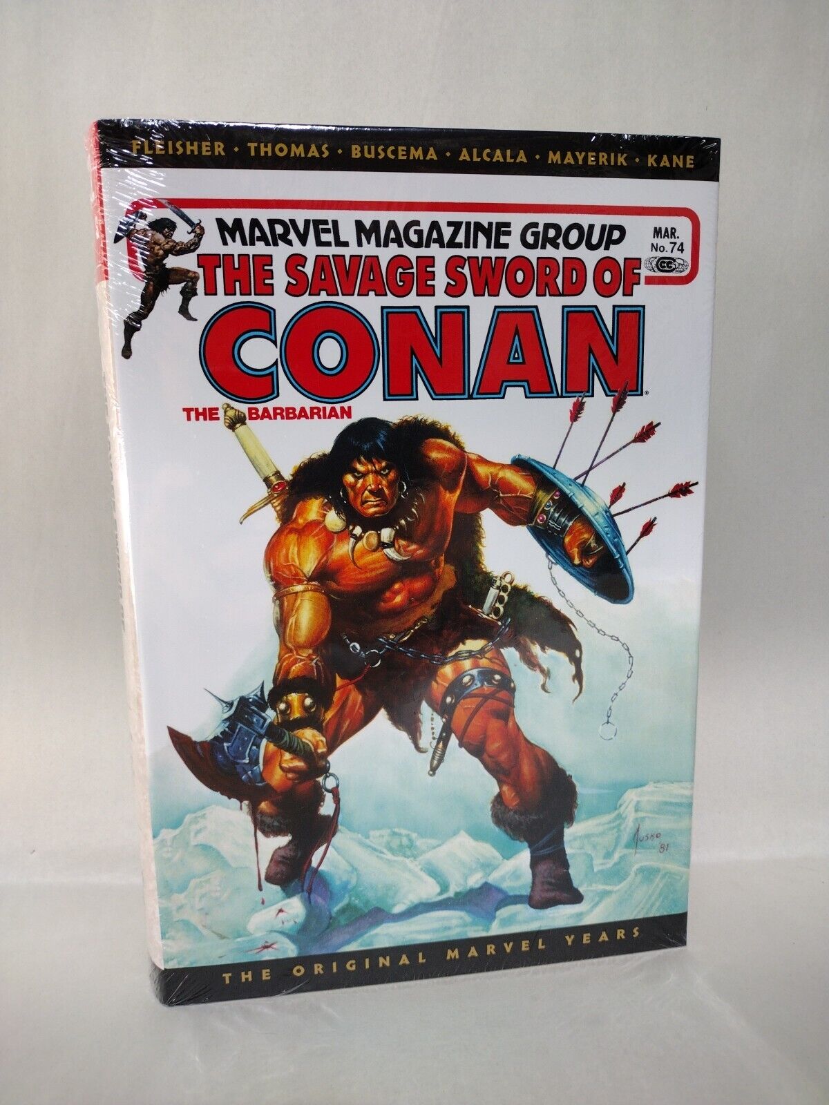 Savage Sword Of Conan Marvel Years Omnibus Vol 6 HC Jusko DM Variant New Sealed