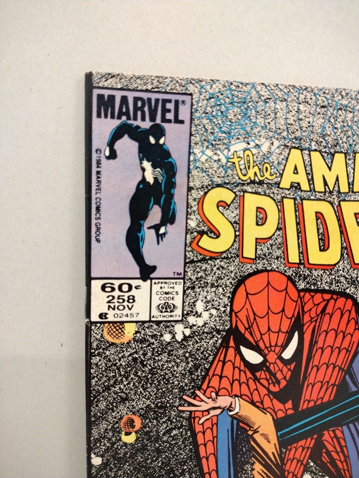 Amazing Spider-Man #258 (1984) Marvel Comic Symbiote Issue Classic Cover VF