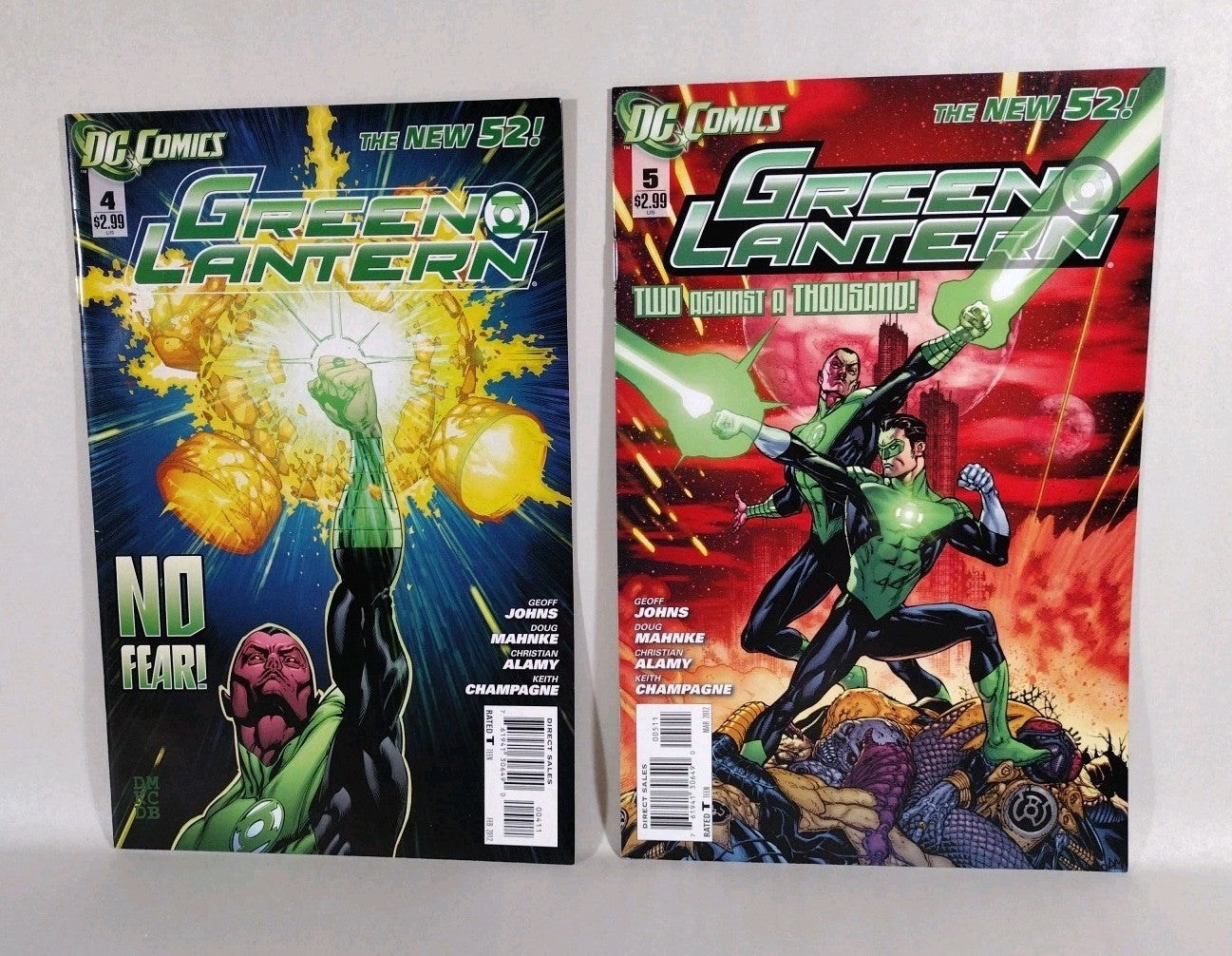 Green Lantern (2011) DC New 52 Comic Lot Set #2 3 4 5 6 7 9 10 12 15 16 VF