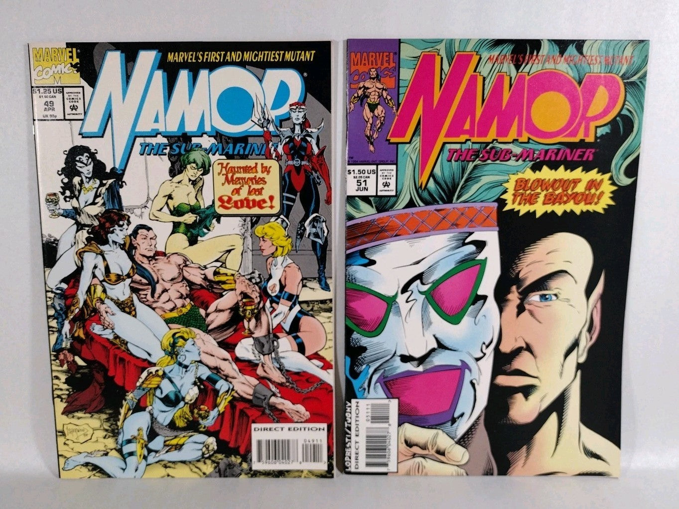 Namor The Submariner (1992) Marvel Comic Lot Set #25-49 51 Jae Lee VF-NM