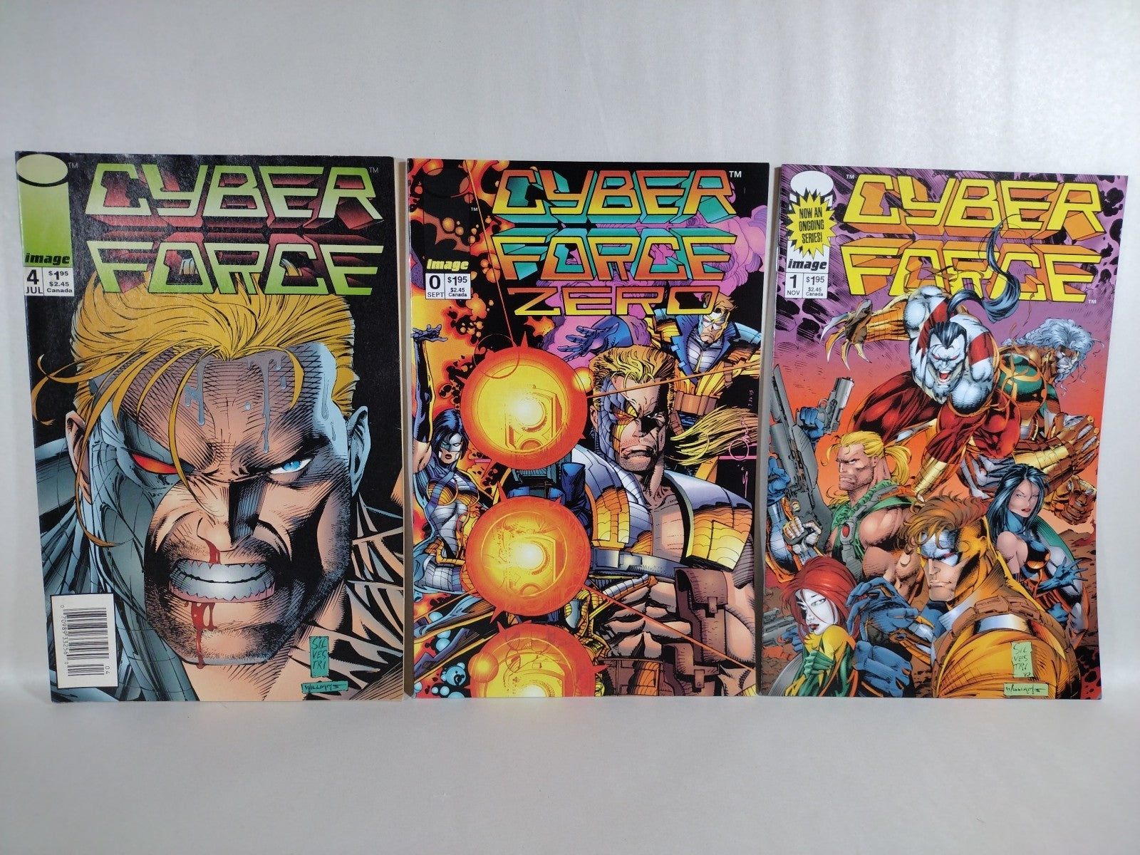 Cyberforce (1992) #1-4 (1993) #0 1 2 4-8 10-12 19 Origins #1 Image Comic Lot Set