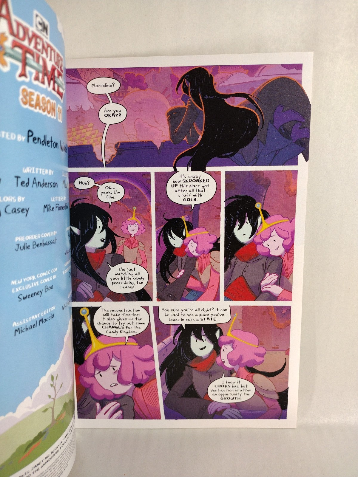 Adventure Time Season 11 #1 (2018) Boom Studios Comic NYCC Variant Cover A F-VF