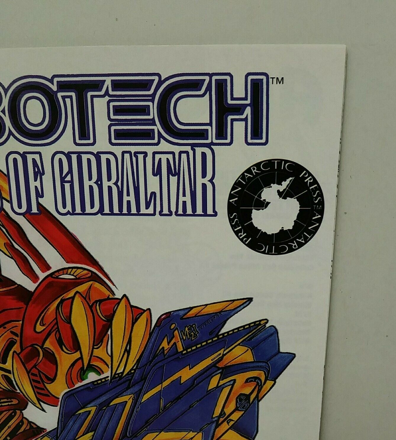 Robotech Wings Of Gibraltar #2 (1998) Antarctic Press Comic 