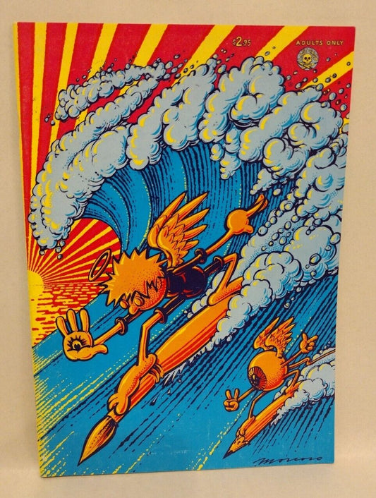 Zap Comix #13 (1994) Last Gasp Comic Rare Victor Moscoso Wrap Around Cover