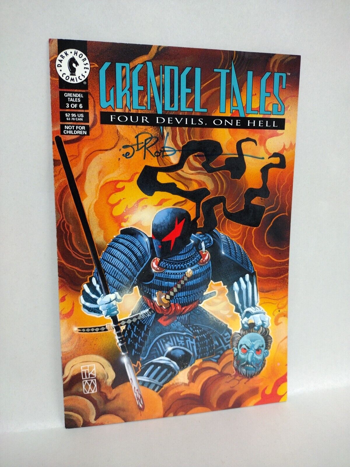 Grendel Four Devils One Hell (1993) Comic Lot #1 2 3 5 6 Signed + Cycle One Shot