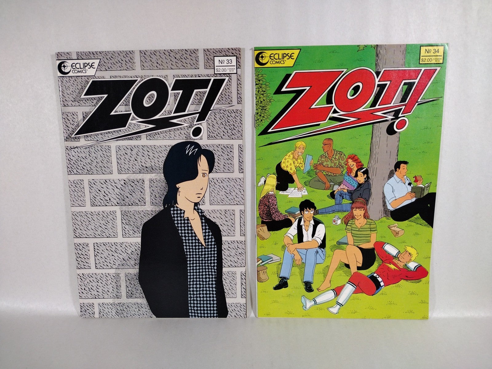 Zot! (1984) 26 Issue Eclipse Comic Lot Set 4 5 8 9 11-21 24-29 31 34-36 McCloud