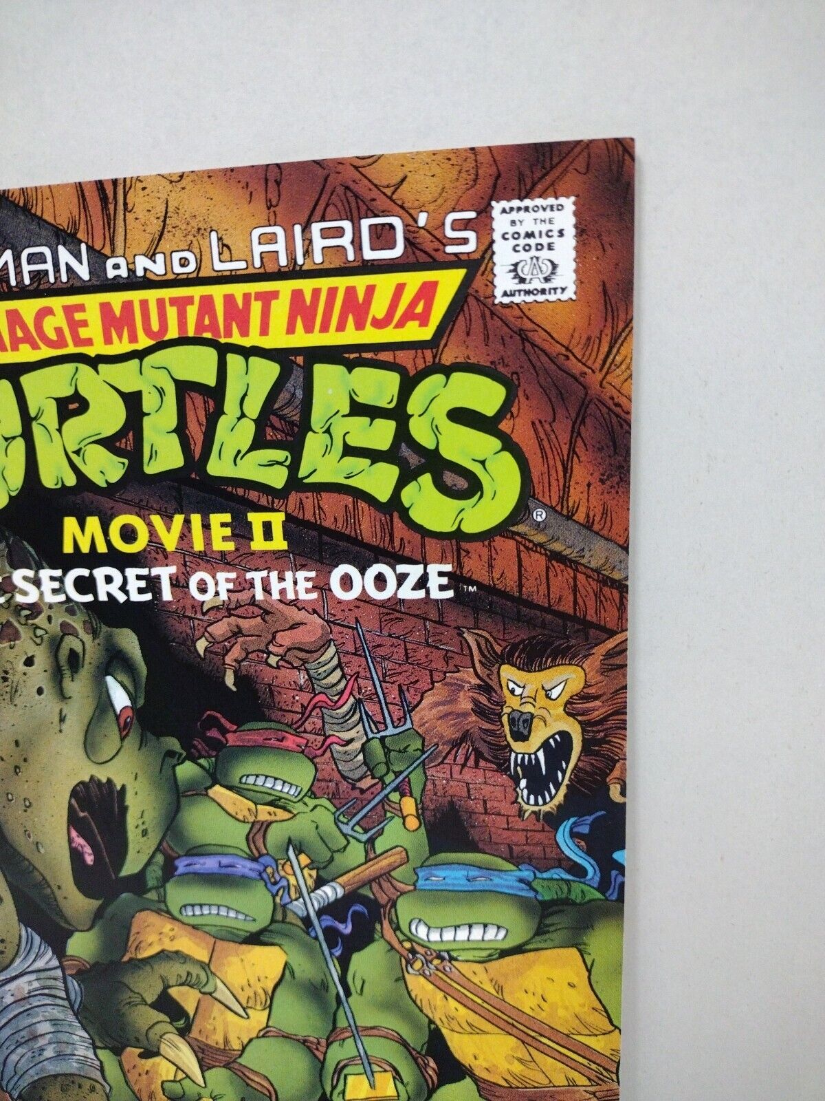 TMNT Movie 2 Secret Of The Ooze #1 (1991) Archie 64 Page Comic NM