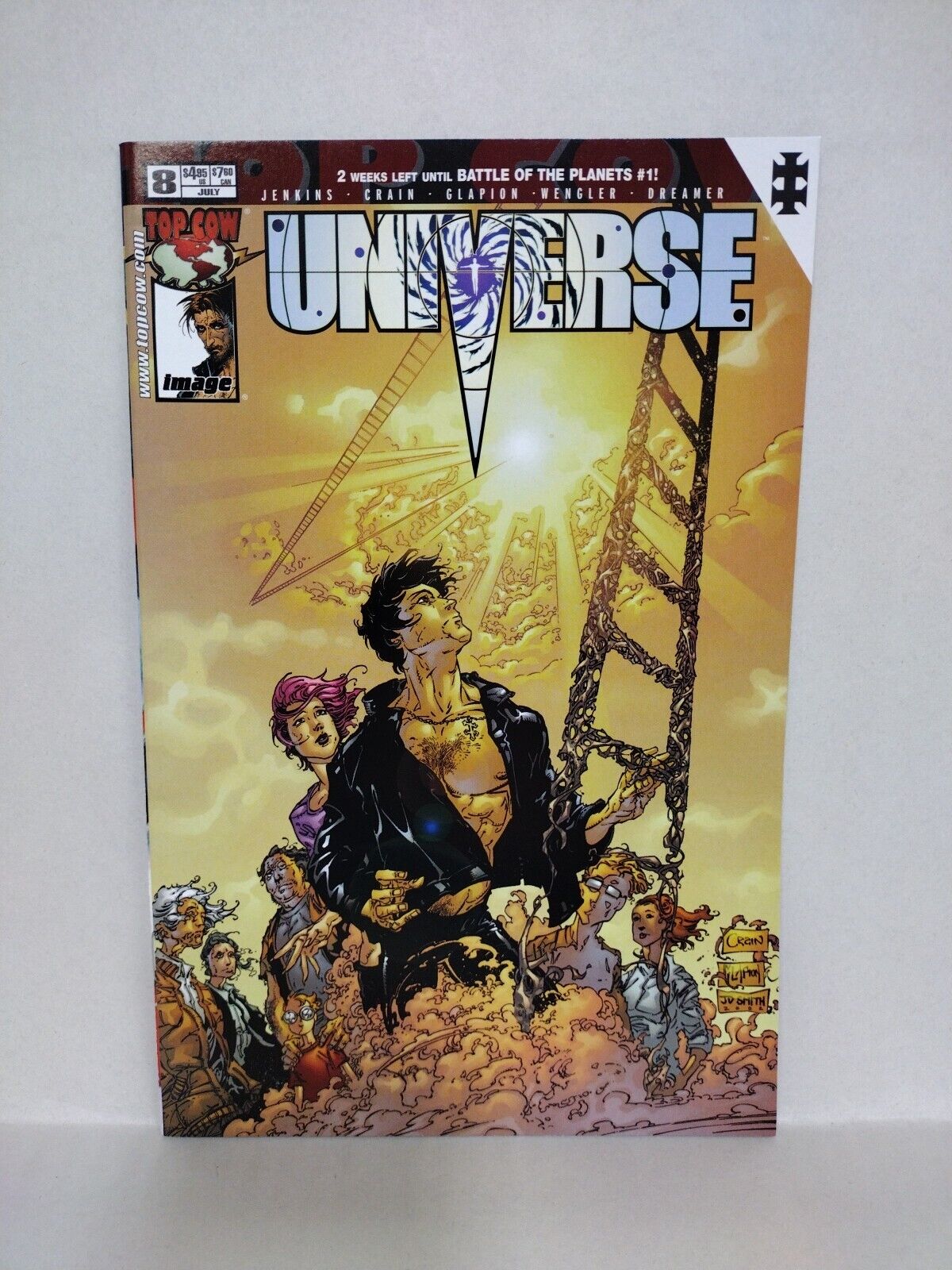 Universe (2001) Complete Image Top Cow Comic Set #1 DF Variant 2 3 4 5 6 7 8 