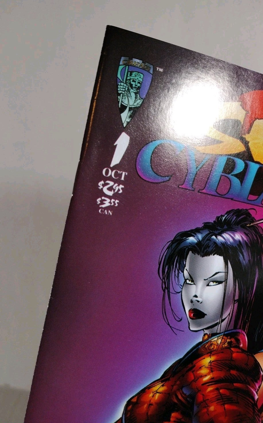 Cyblade Shi (1995) Image Crusade Comic Battle For The Independents Pt 1 2 VF-NM
