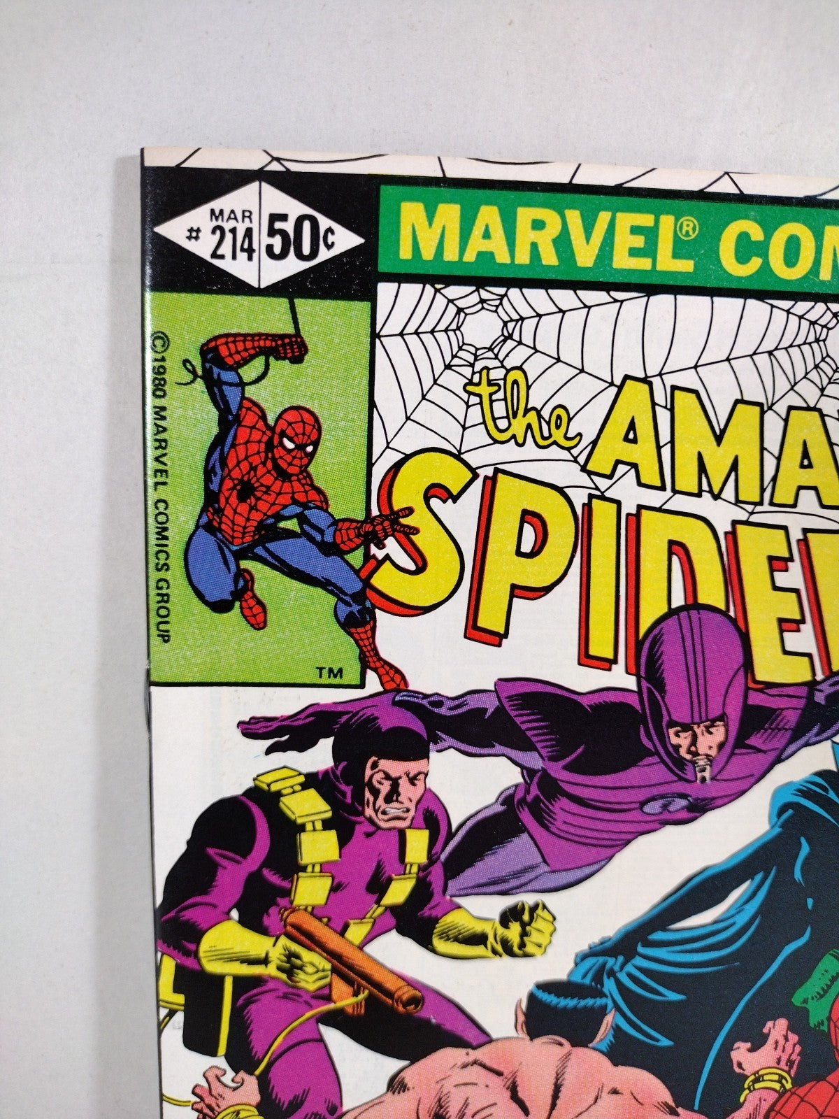 Amazing Spider-Man #214 (1981) Marvel Comic Frightful Fourt Appearance VF-NM