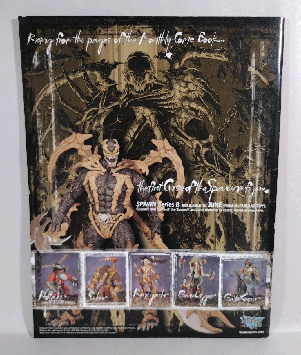 Go Figure Action Figure Magazine #1 (1997) Kiss Ed Set Gene Simmons Ace Frehley