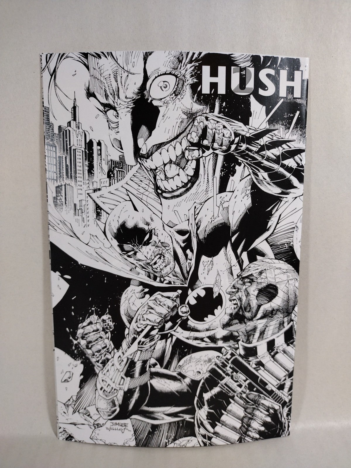 Batman Hush 2 ComicsPro (2025) Preview Ashcan  Signed Jim Lee & Jeph Loeb VF-NM