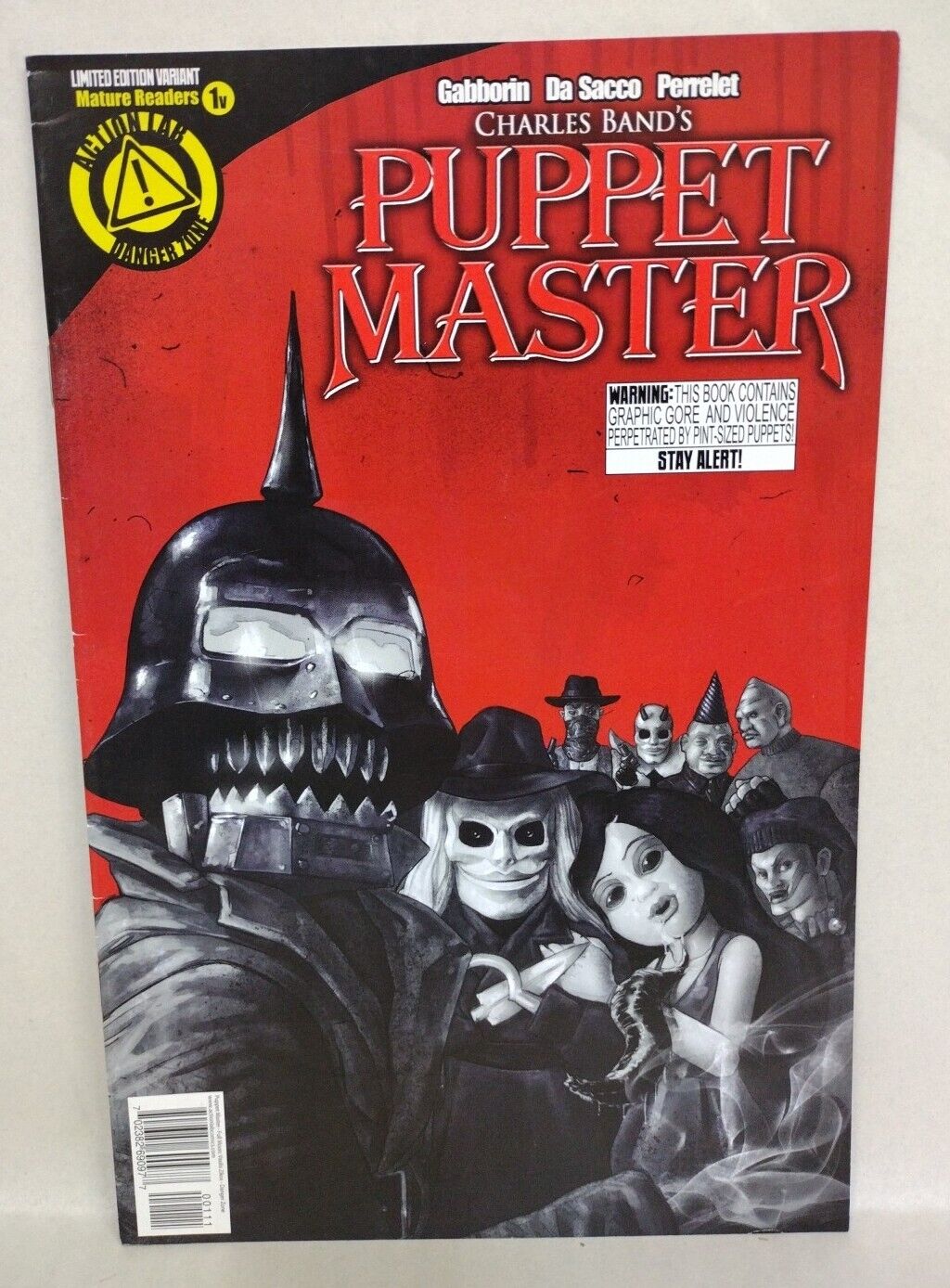 Puppet Master 1 (2015) Full Moon Features Comic Silva & Lost Boys Variant Set 