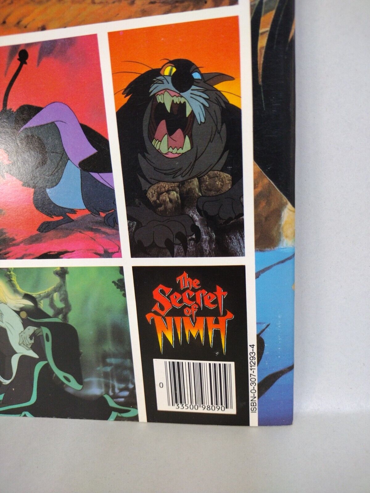 Secret Of Nimh (1982) Golden Press Comic Magazine Don Bluth Mrs Brisby VF