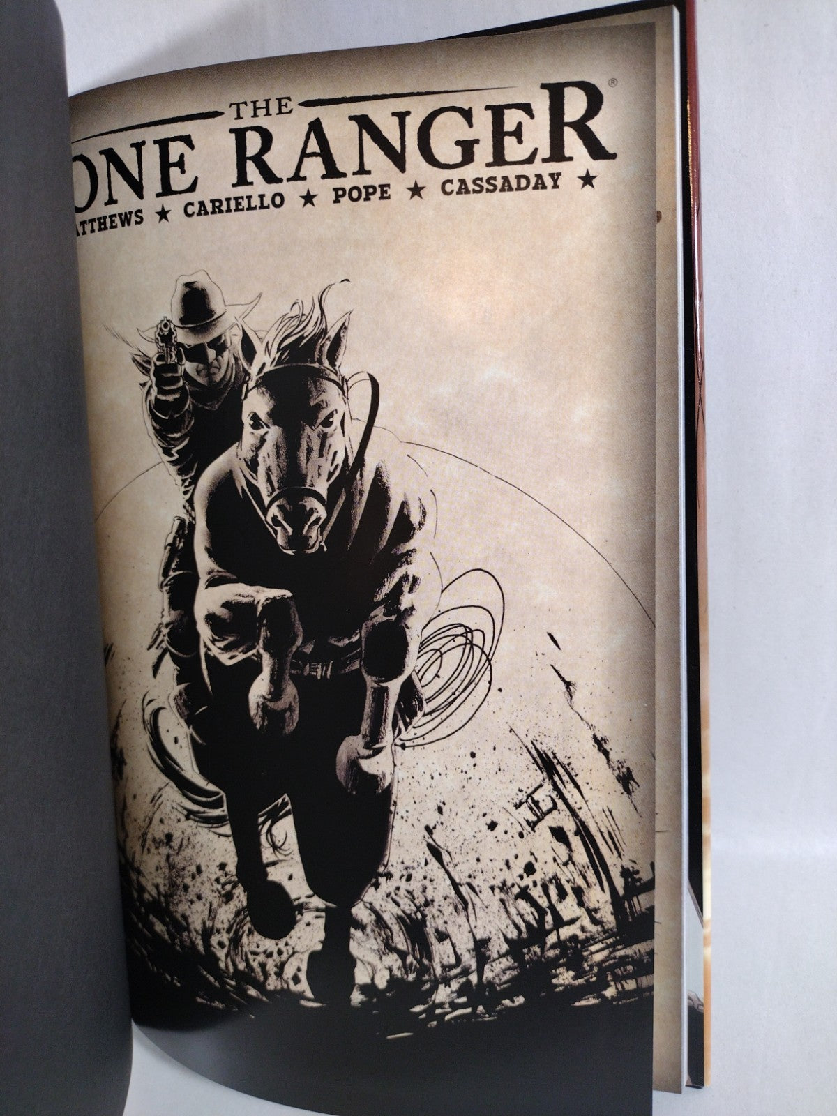 Lone Ranger Vol 2 Lines Not Crossed (2008) Dynamite HC VG Brett Mathews Cariello