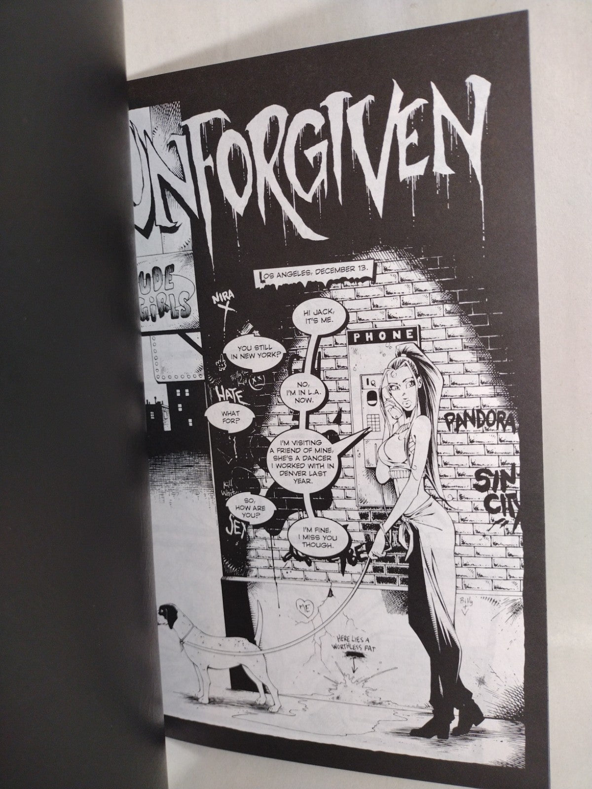 Snowman #0 (1997) Matt Martin Avatar Leather Gold Edition Comic NM