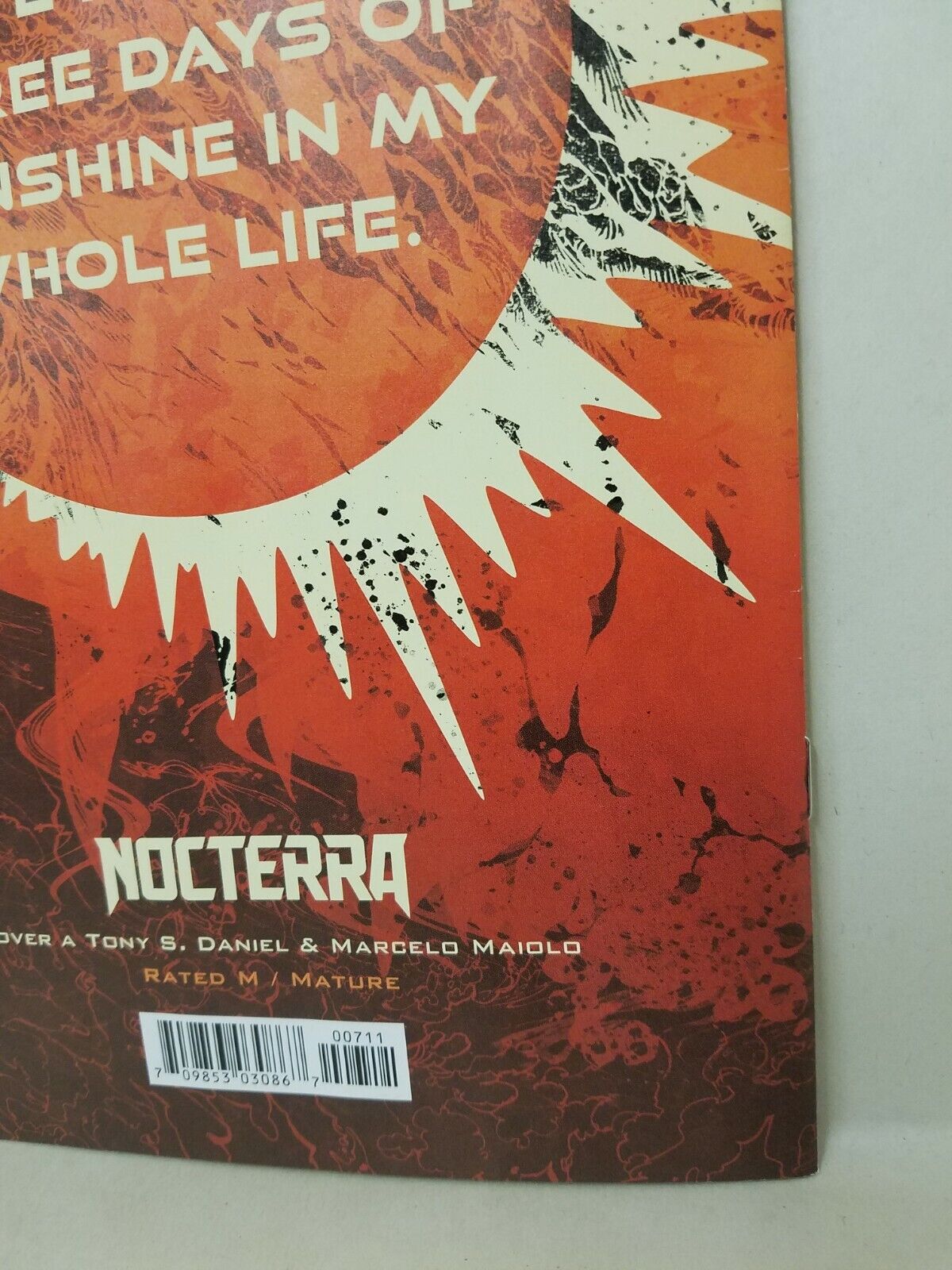 Nocterra #7 (2022) Tony Daniel Image Comic NM 1st Print