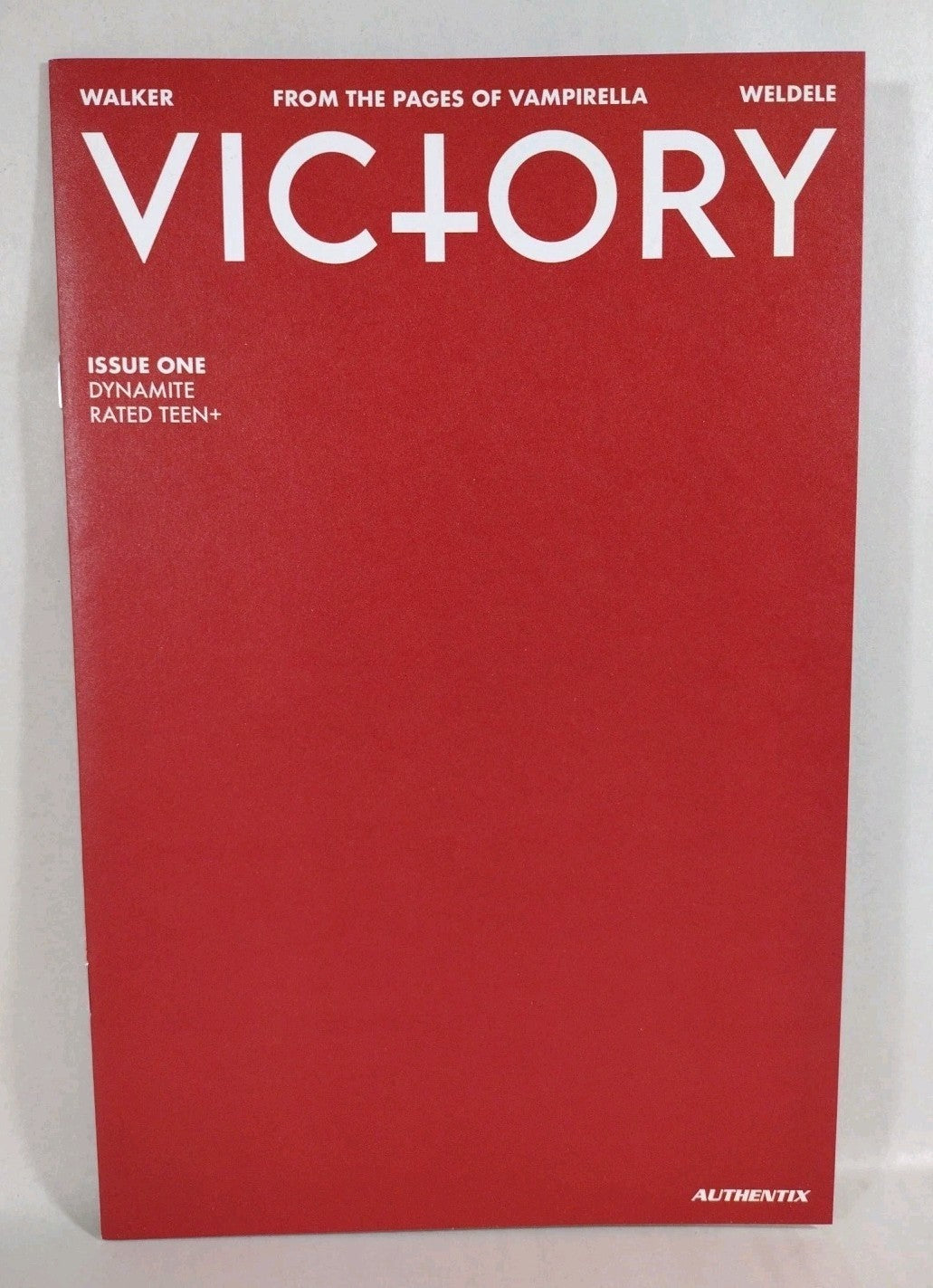 Victory #1 (2023) Dynamite Red Blank Sketch Variant Cover New NM