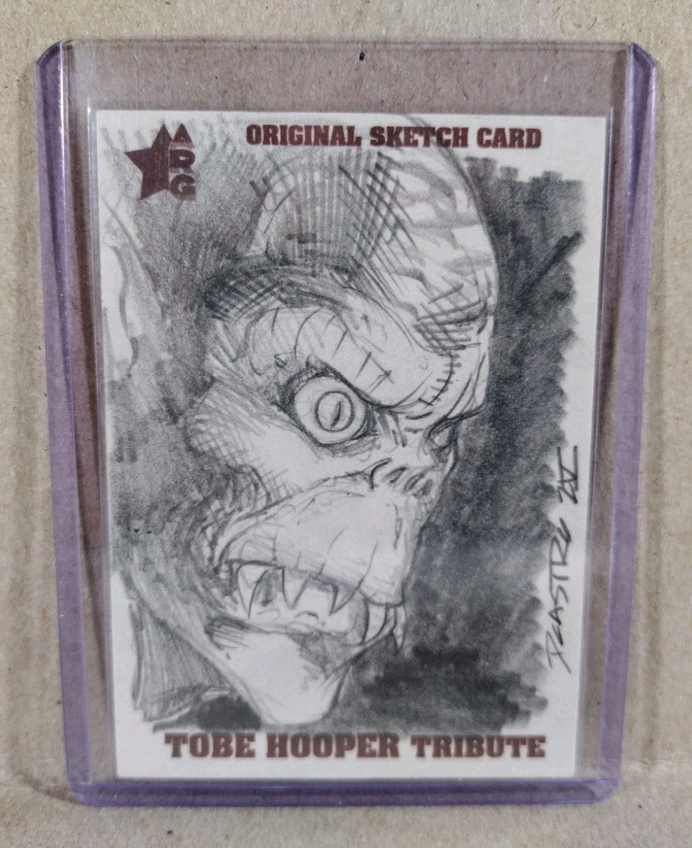 Tobe Hooper Tribute Sketch Card 2022 ARG W Original Dave Castr Kurt Barlow Art