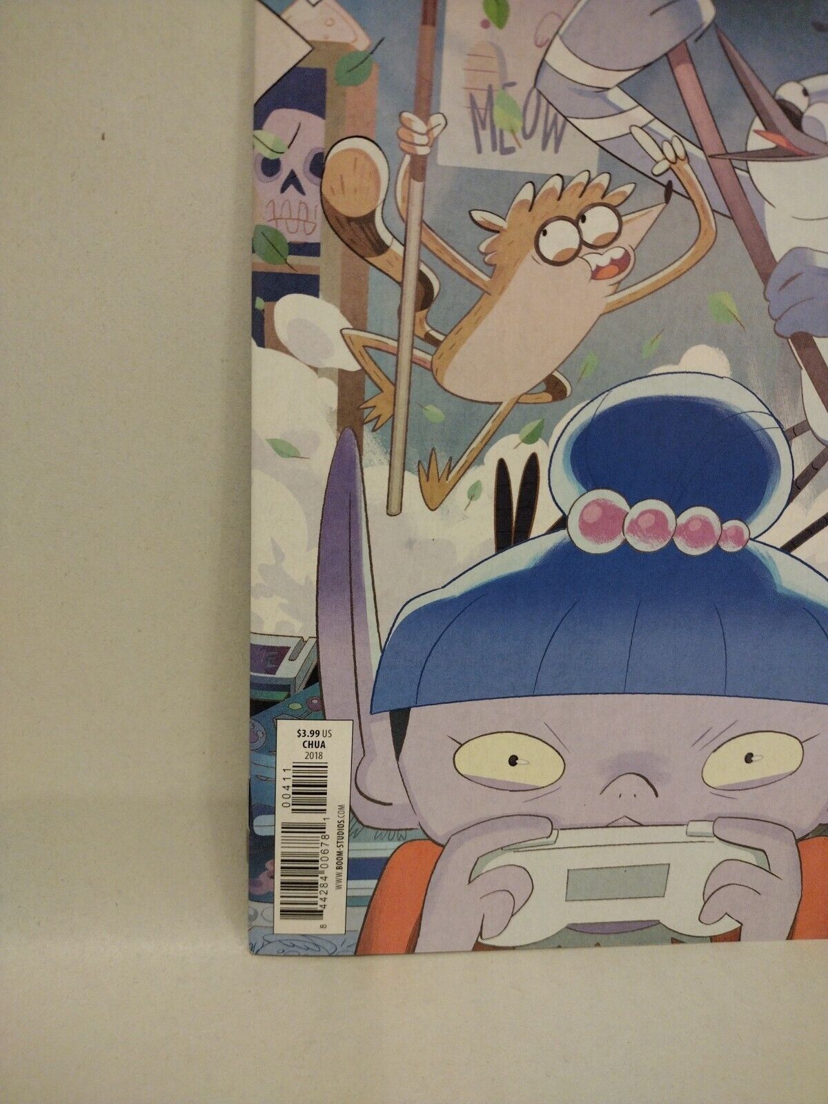 Regular Show 25 Years Later #4 (2018) Kaboom Cartoon Network Comic Chua VF-NM