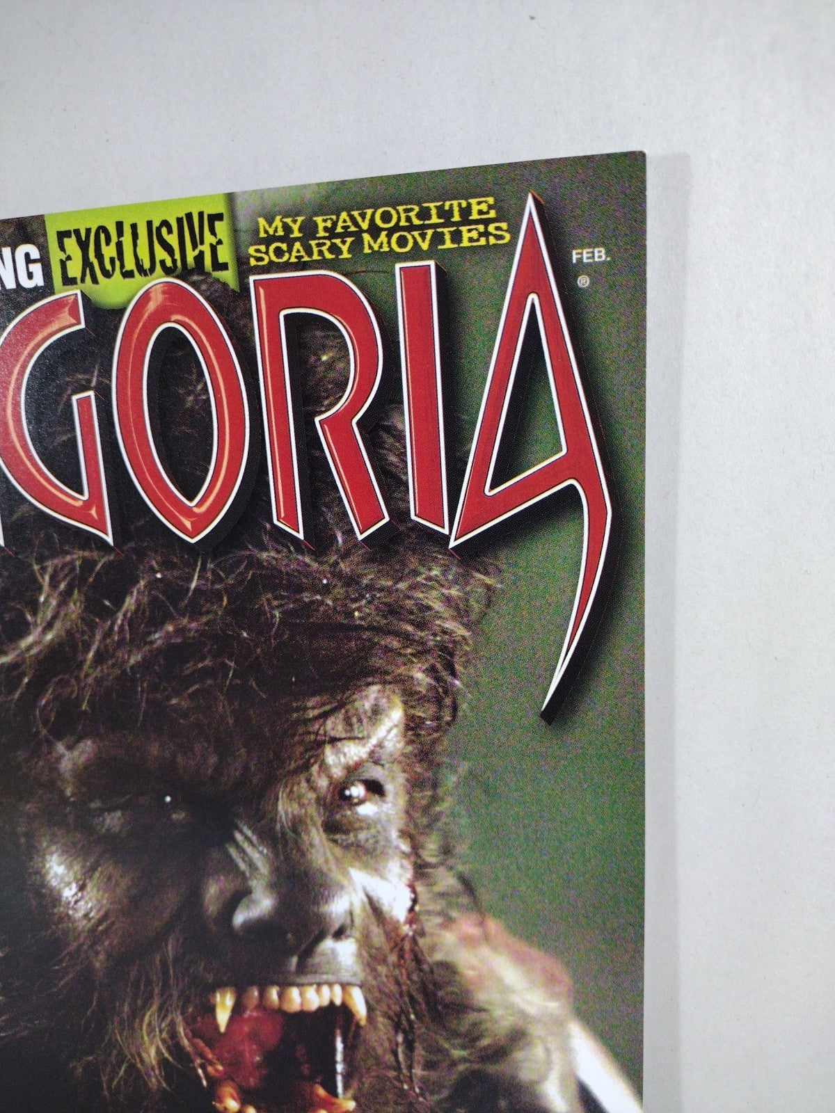 FANGORIA Magazine #290 (2009) Wolfman The Crazies Day Breakers Shutter Island