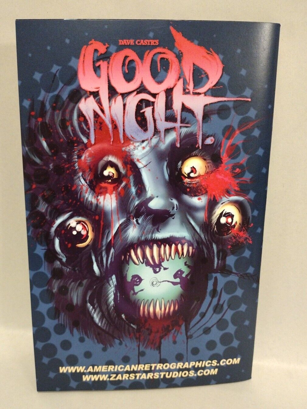 Dave Castr's Good Night #1 Blank Variant ARG Comic w Original Fantasy Island Art